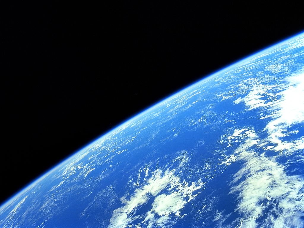 Pianeta terra visto dallo spazio